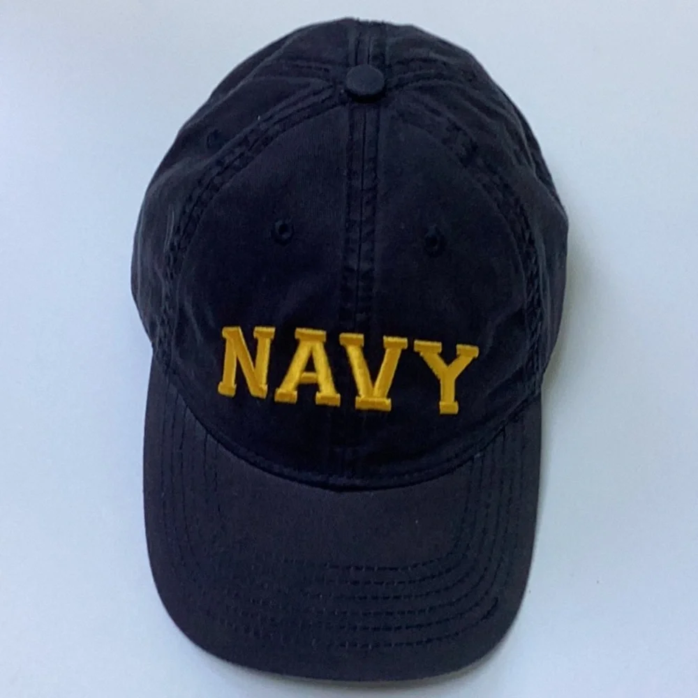 Legacy Navy Blue‎ Cap Gold Embroidered Navy Ball Cap Baseball Cap NWT